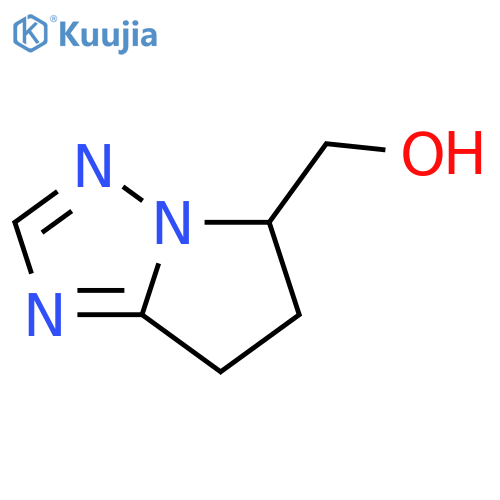 (5s)-5H,6H,7H-Pyrrolo1,2-b1,2,4triazol-5-ylmethanol structure