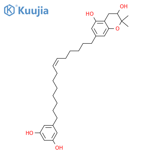 2,2-Dimethyldihydropyranogrebustol B; 2'''ξ-Hydroxy structure
