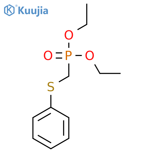 Diethyl phenylthiomethylphosphonate structure