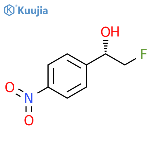 (1S)-2-fluoro-1-(4-nitrophenyl)ethan-1-ol structure