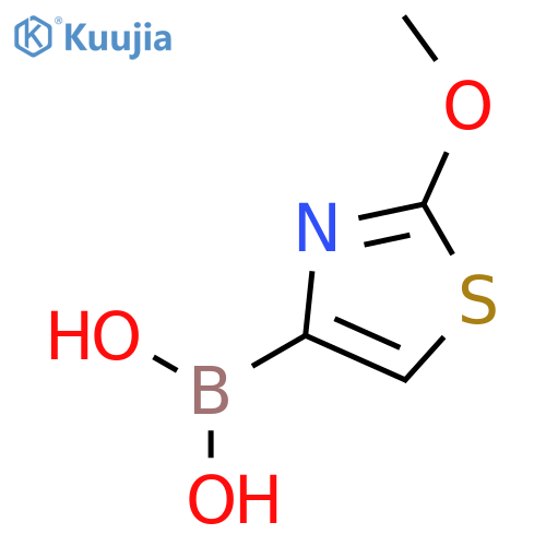 2-methoxythiazol-4-ylboronic acid structure