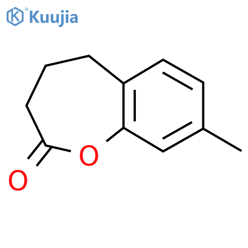 8-Methyl-2,3,4,5-tetrahydro-1-benzoxepin-2-one structure