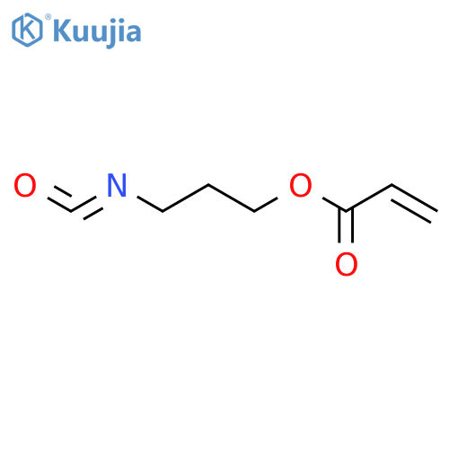 3-isocyanatopropyl prop-2-enoate structure