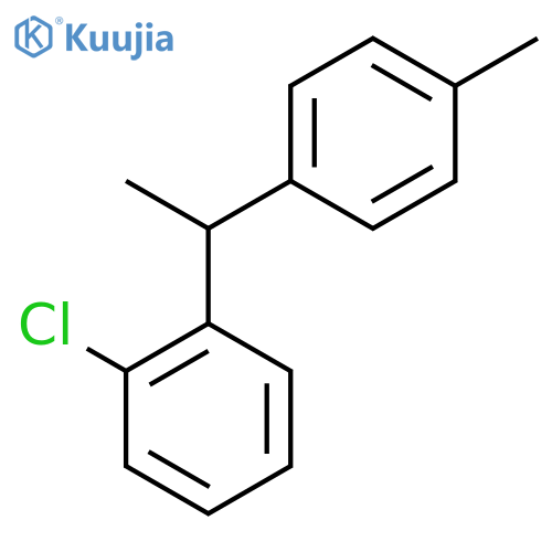 1-Chloro-2-(1-p-tolylethyl)benzene structure