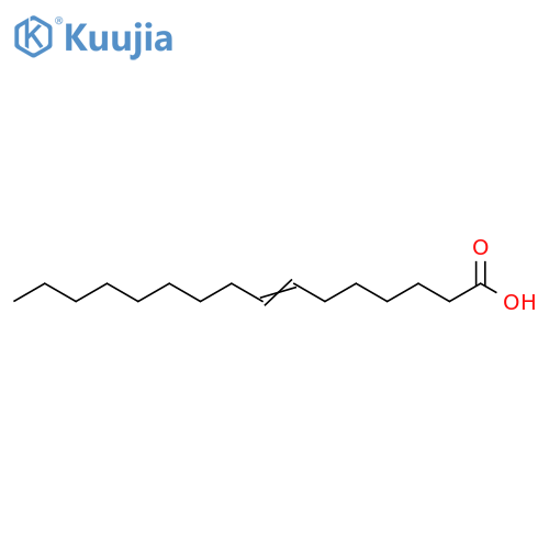 7-Hexadecenoic acid structure