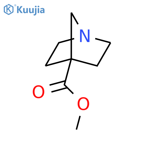 methyl 1-azabicyclo[2.2.1]heptane-4-carboxylate structure