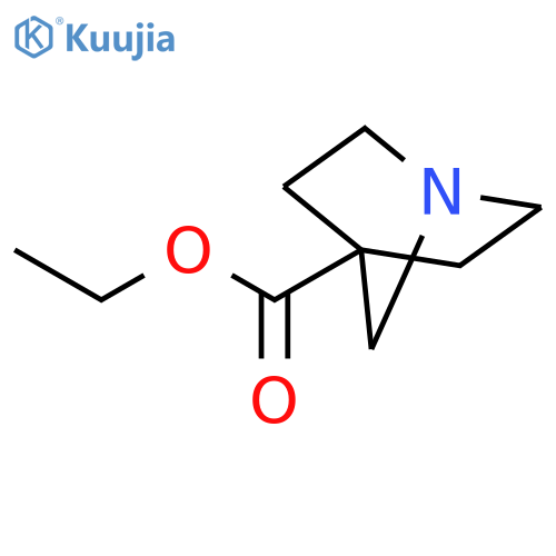 ethyl 1-azabicyclo[2.2.1]heptane-4-carboxylate structure