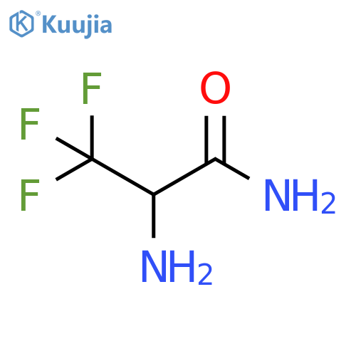 2-amino-3,3,3-trifluoropropanamide structure