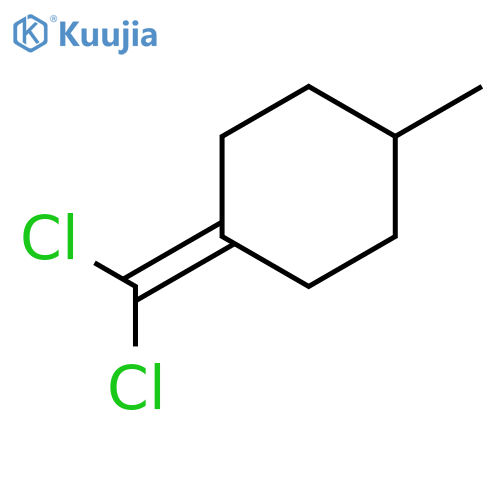 Cyclohexane, 1-(dichloromethylene)-4-methyl- structure
