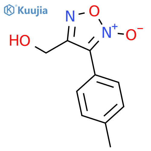 1,2,5-Oxadiazole-3-methanol, 4-(4-methylphenyl)-, 5-oxide structure