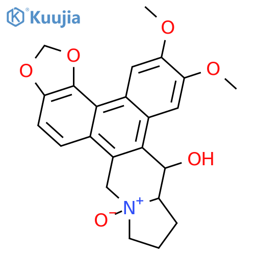 Tylocrebrine; (R)-form, 14β-Hydroxy, O5,O6-di-de-Me, O5,O6-methylene, β-N-oxide structure