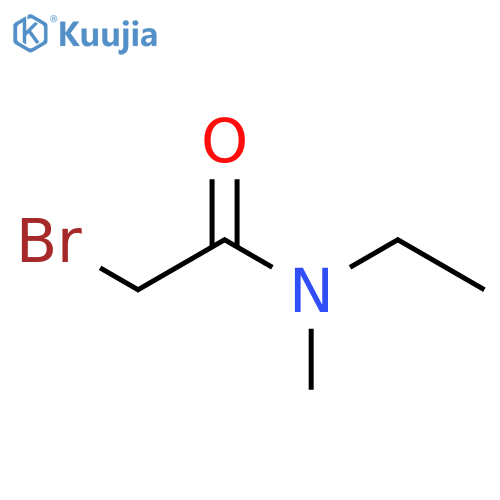 2-bromo-N-ethyl-N-methylacetamide structure