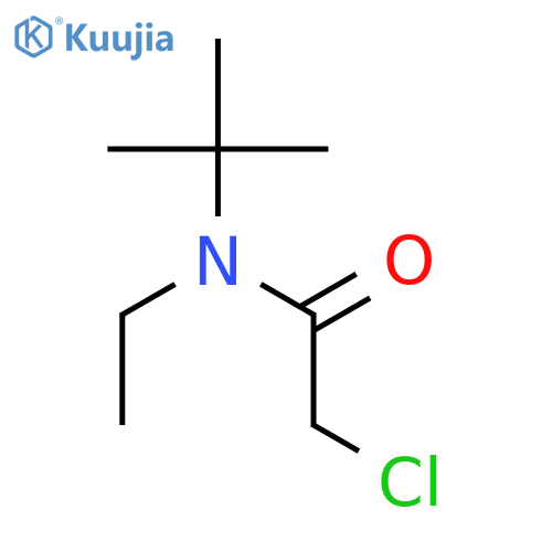 Acetamide, 2-chloro-N-(1,1-dimethylethyl)-N-ethyl- structure