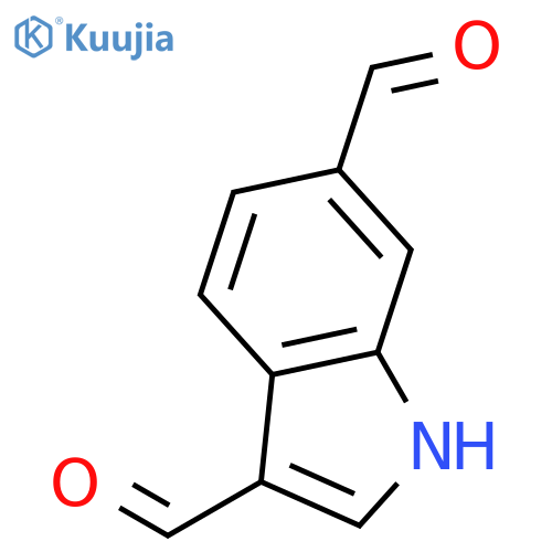 1H-Indole-3,6-dicarboxaldehyde structure