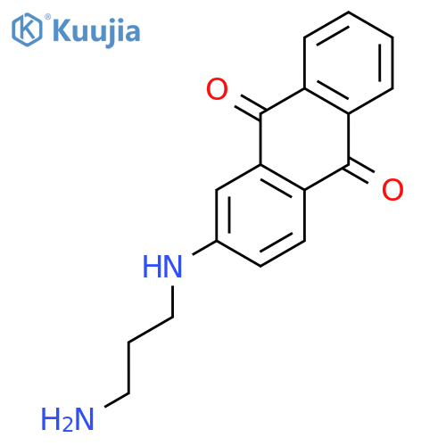 9,10-Anthracenedione, 2-[(3-aminopropyl)amino]- structure