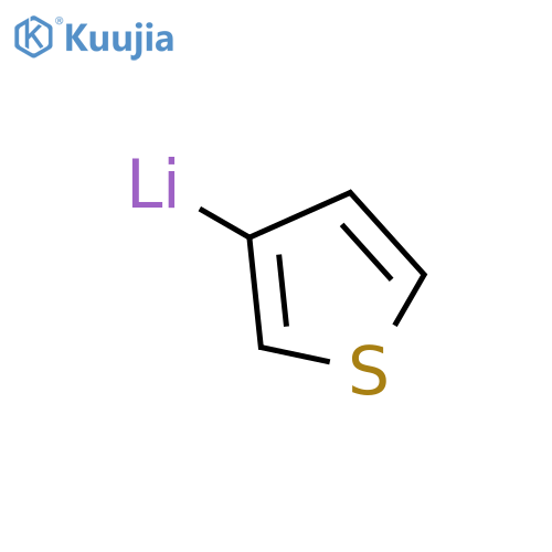 Lithium, 3-thienyl- structure