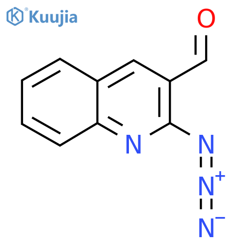 2-Azidoquinoline-3-carbaldehyde structure
