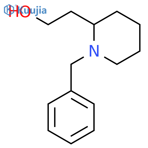 2-(1-benzylpiperidin-2-yl)ethan-1-ol structure