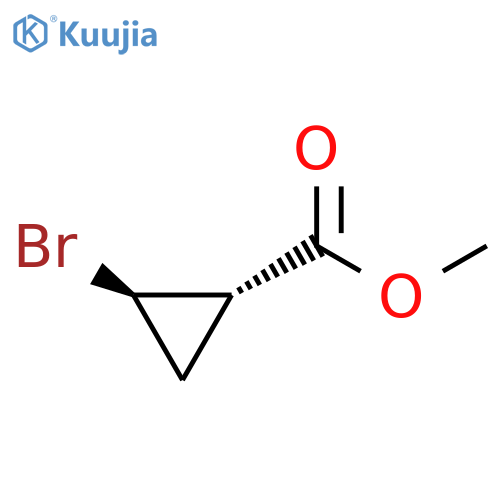 rac-methyl (1R,2S)-2-bromocyclopropane-1-carboxylate, trans structure