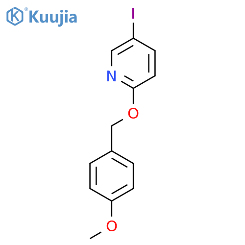 2-(4-Methoxybenzyloxy)-5-iodopyridine structure