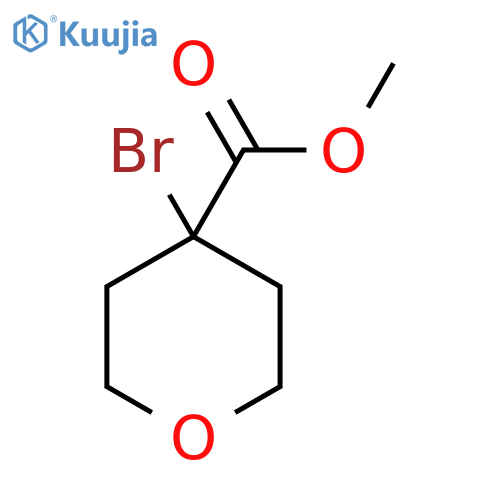 Methyl 4-bromooxane-4-carboxylate structure
