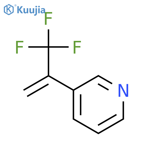 3-[1-(trifluoromethyl)ethenyl]-Pyridine structure