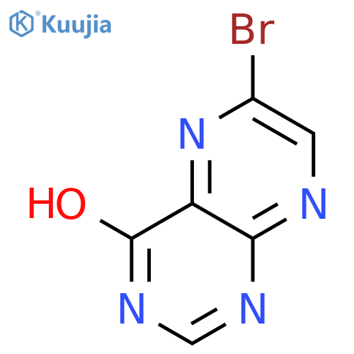 6-Bromopteridin-4-ol structure