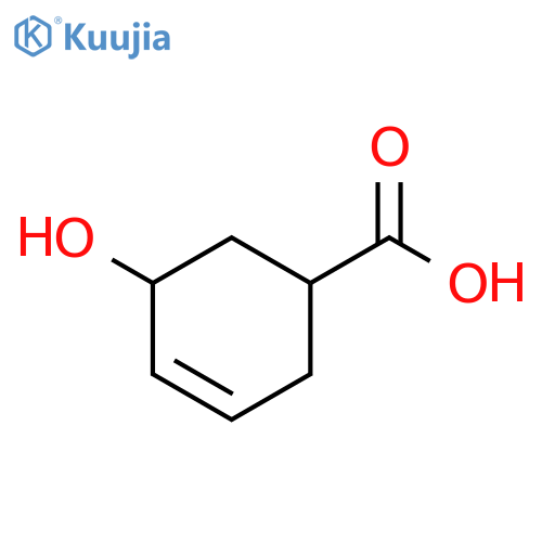 3-Cyclohexene-1-carboxylic acid, 5-hydroxy- structure