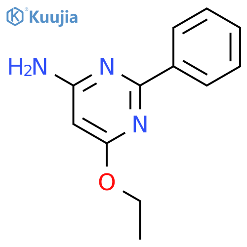 4-Pyrimidinamine,6-ethoxy-2-phenyl- structure