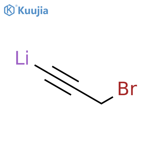 Lithium, (3-bromo-1-propynyl)- structure