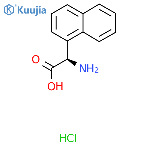 (R)-2-Amino-2-(naphthalen-1-yl)acetic acid hydrochloride structure