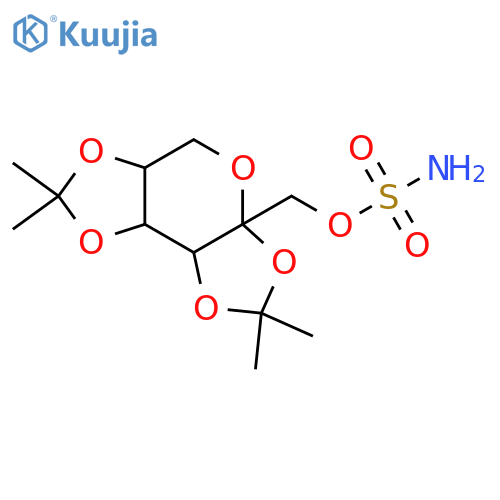 {4,4,11,11-tetramethyl-3,5,7,10,12-pentaoxatricyclo7.3.0.0,2,6dodecan-6-yl}methyl sulfamate structure