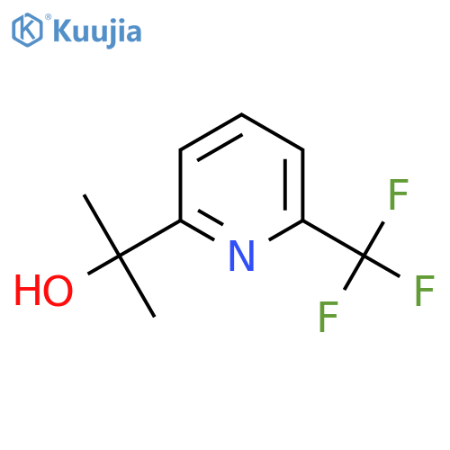2-(6-(Trifluoromethyl)pyridin-2-yl)propan-2-ol structure