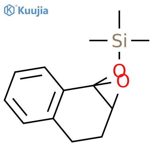 Silane, [(2,3-dihydronaphth[1,2-b]oxiren-7b(1aH)-yl)oxy]trimethyl- structure
