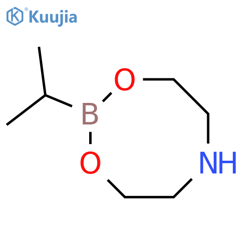 2-Propan-2-yl-1,3,6,2-dioxazaborocane structure