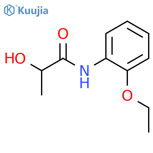 Propanamide,N-(2-ethoxyphenyl)-2-hydroxy- structure