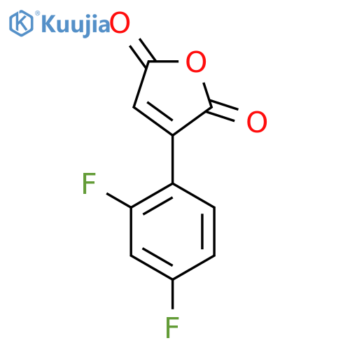 3-(2,4-Difluorophenyl)furan-2,5-dione structure