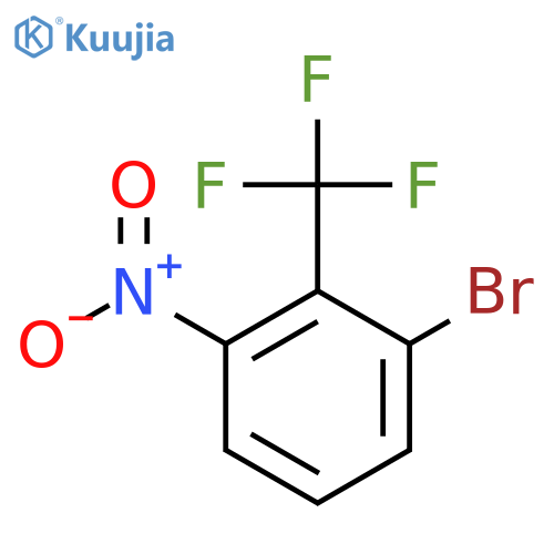 1-Bromo-3-nitro-2-(trifluoromethyl)Benzene structure