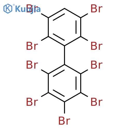 Nonabromobiphenyl structure