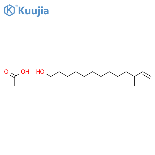 12-Tridecen-1-ol, 11-methyl-, acetate structure