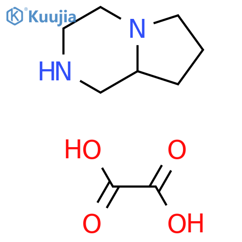 octahydropyrrolo[1,2-a]piperazine oxalate structure