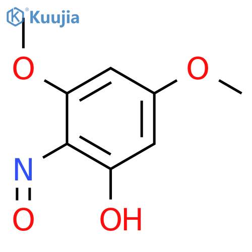 3,5-dimethoxy-2-nitrosophenol structure