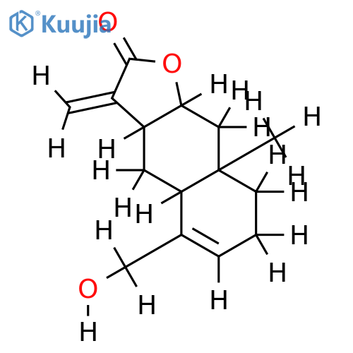 15-Hydroxyisoalloalantolactone structure