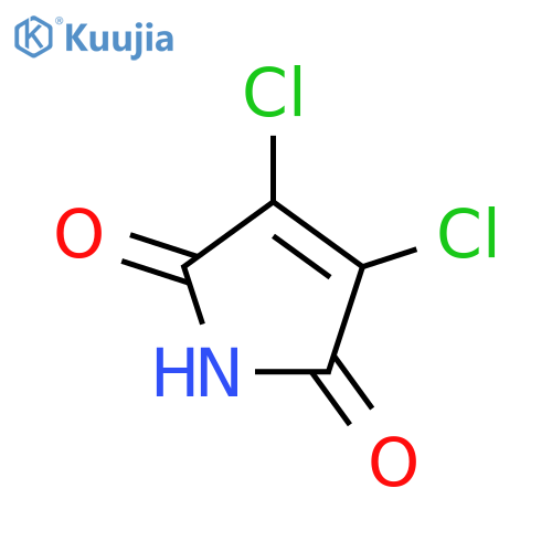 3,4-Dichloro-1H-pyrrole-2,5-dione structure