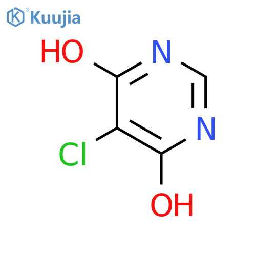 5-chloro-4-hydroxy-1H-pyrimidin-6-one structure