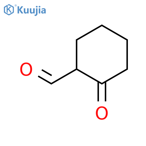 2-oxocyclohexanecarbaldehyde structure