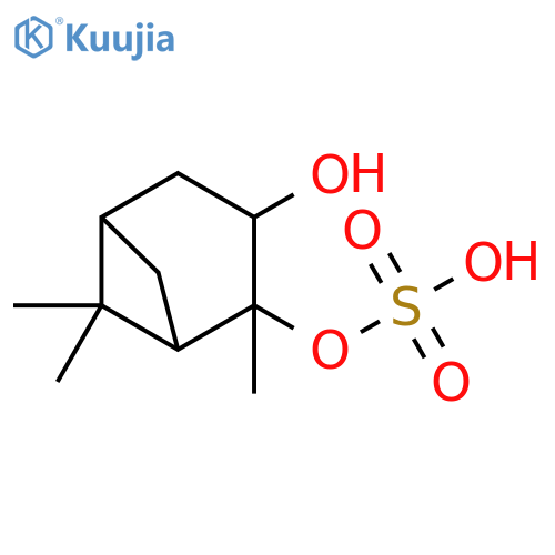 (+)-Pinanediol-2-O-(hydrogen Sulfate) structure
