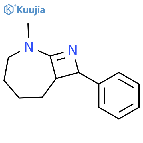 2,9-Diazabicyclo[5.2.0]non-9-ene, 2-methyl-8-phenyl- structure
