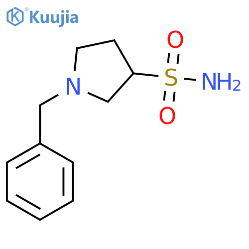 1-Benzylpyrrolidine-3-sulfonamide structure