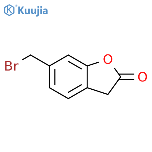 2(3H)-Benzofuranone, 6-(bromomethyl)- structure